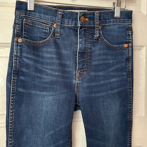 MADEWELL 10” HIGH RISE SKINNY JEANS - Picture 4 of 12